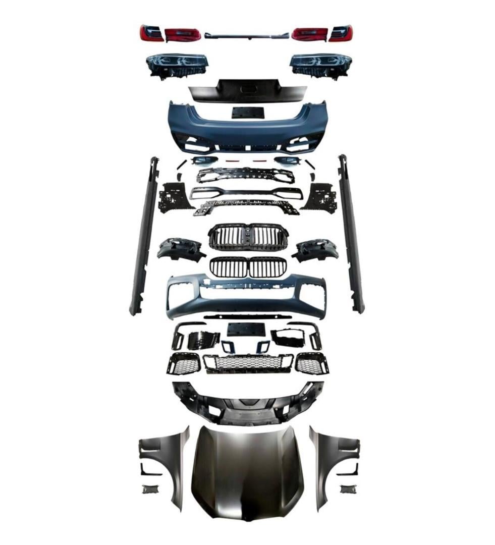 7 SERISI G11 TO G12 FACELIFT BODY KIT  (FAR STOP BAGAJ ÇAMURLUK KAPUT DAHIL)     