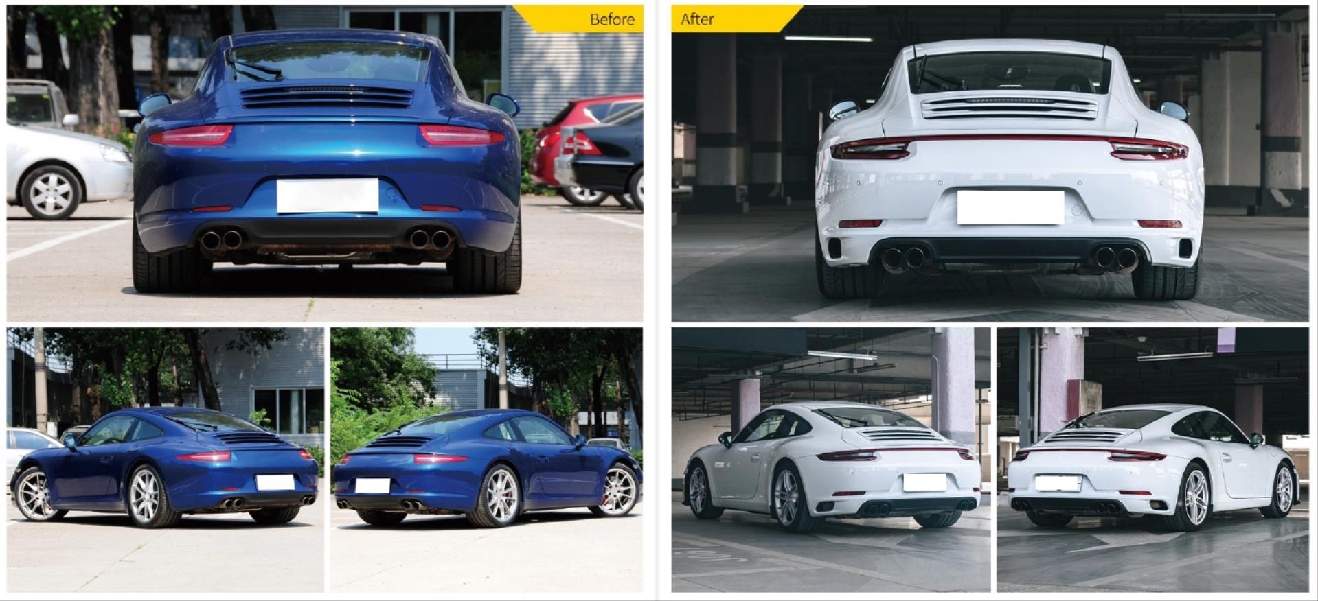 911 2012-2018 için ARKA GTS FACELIFT  