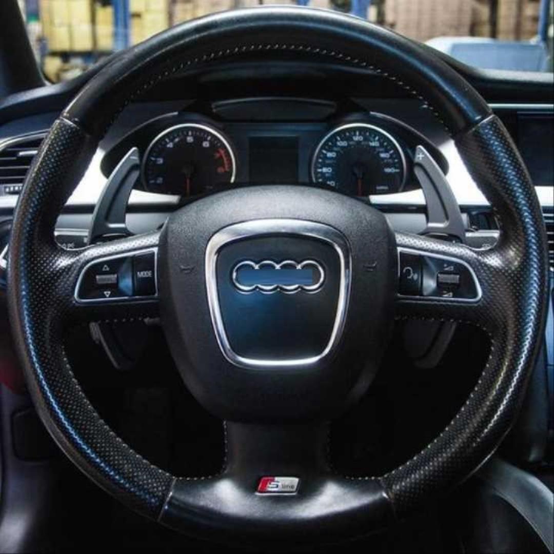 A3 & A4 & A5 2013-2016 IÇIN UYUMLU PADDLE SHIFT (F1 VITES KULAKÇIK)  - SIYAH 