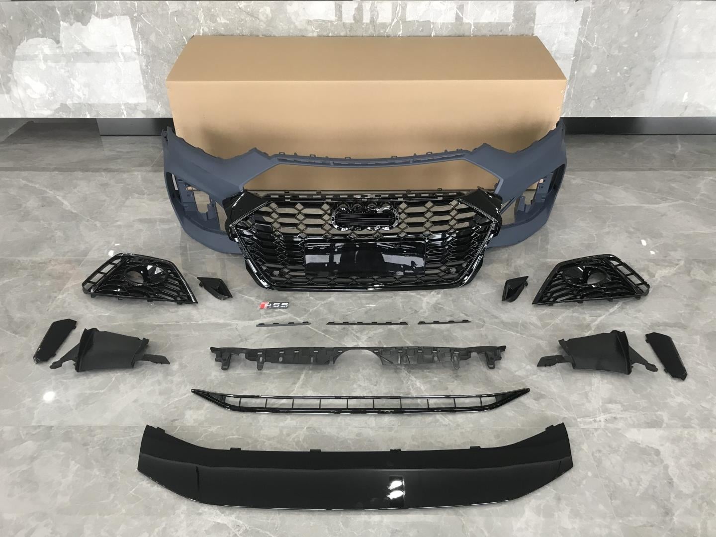 A5 2021+ IÇIN UYUMLU 4 KAPI RS5 ÖN TAMPON PANJUR SET 