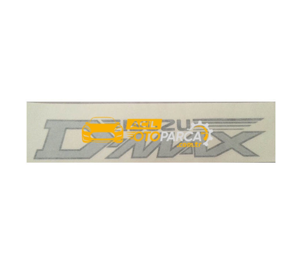 Arka Çamurluk Yazısı D-MAX 04-12