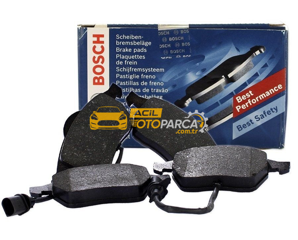 Audi BOSCH 0986494372 | Audi Q3 2012 Model Sonrası Ön Fren Balata Takımı