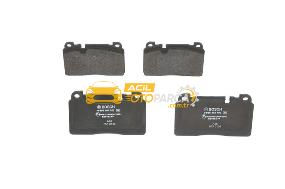 Audi BOSCH 0986494702 | Fren Balata Ön 13-Q5 2.0 TDI-3.0Tdi