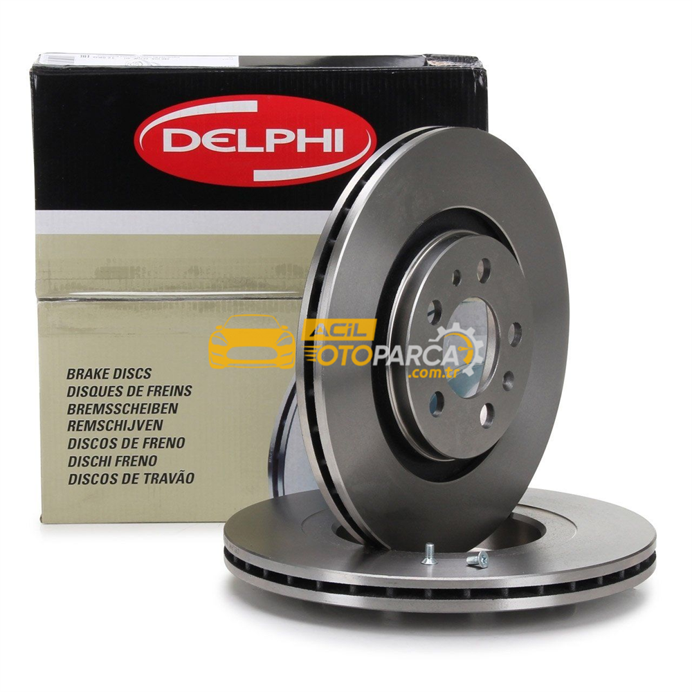 Audi DELPHI BG3036 | Audi A3 1997-2003 Arası 15-16 İnç Ön Fren Disk Takımı