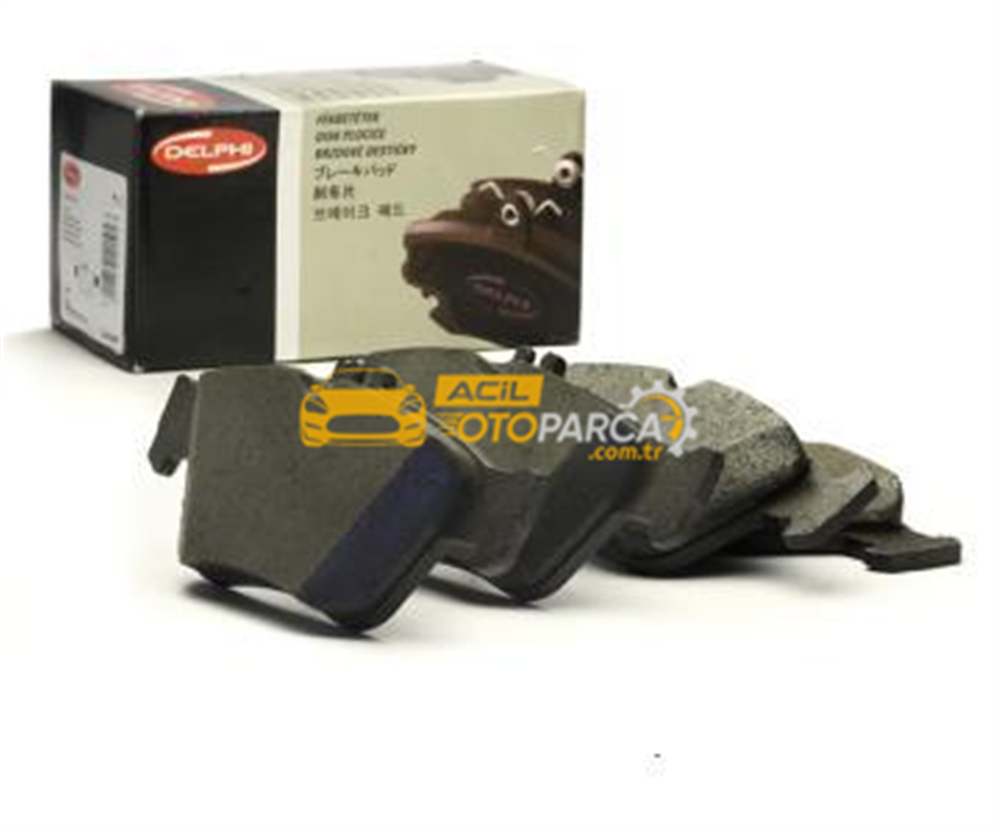 Audi DELPHI LP1631 | Audi A4 1999-2005 Model Arası Ön Fren Balatası