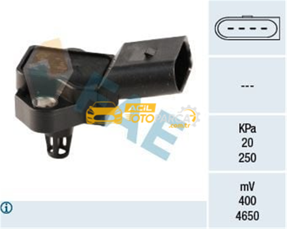 Audi FAE 15026 | Basınç Sensörü 08-Jetta 1.4Tsi