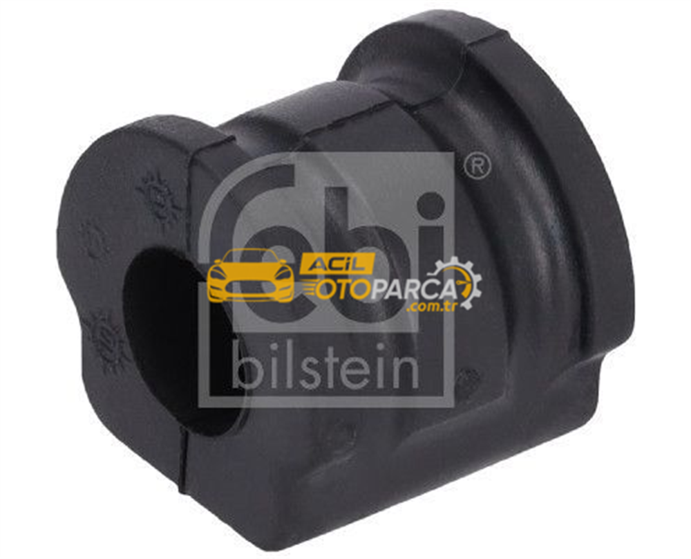 Audi FEBI 27640 | Viraj Demir Lastiği 17mm Cordoba Ibiza Fabia 00-15 Polo 02-A1 11-18 Rapid 13- | 2 Adet