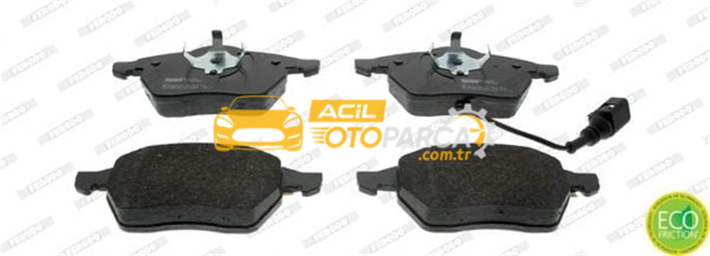 Audi FERODO FDB1463 | Ön Fren Balatası A3 1,8T 01-03 Tt 1.8 00-Golf IV 1,8T 97-2,3 V5,2,8 V6 4 Motıon Bora 1,8T