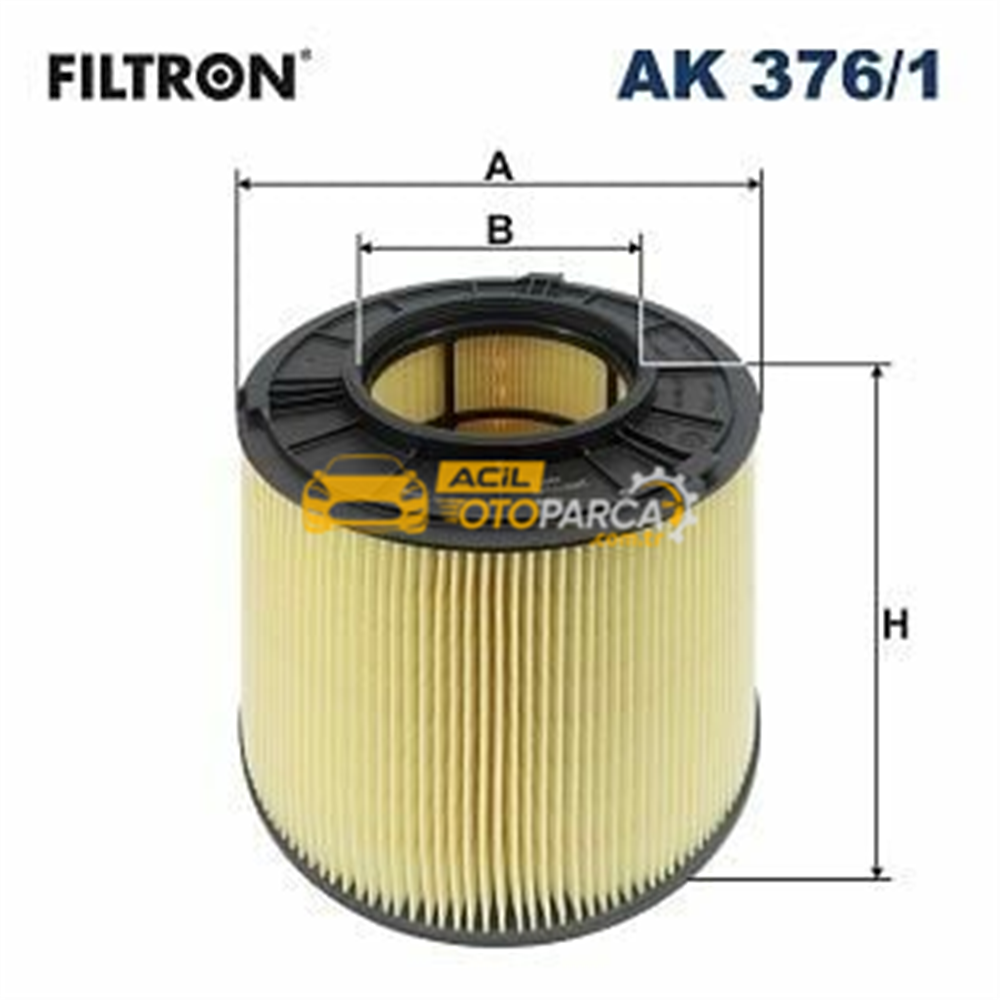 Audi FILTRON AK376-1 | Hava Filtresi 16-Aı.A4-A5-Q5 2.0Tfsi