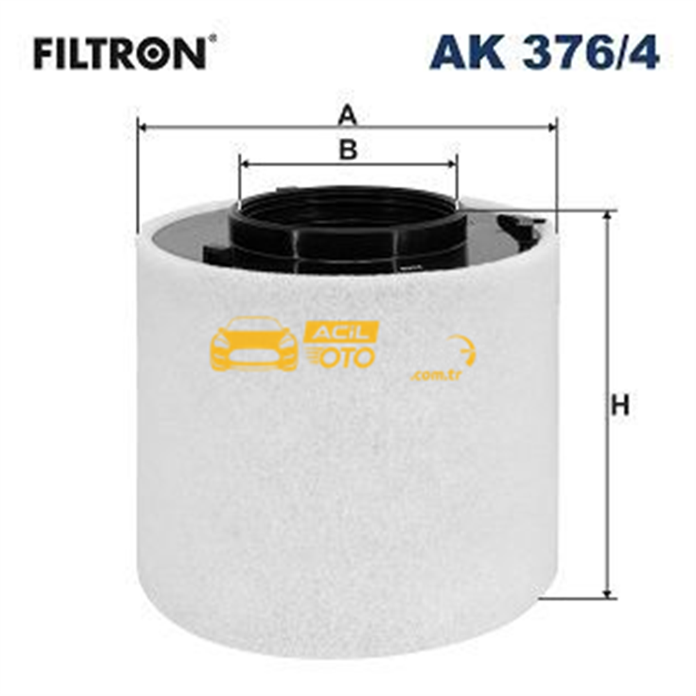 Audi FILTRON AK376-4 | Hava Filtresi 3,0 TDI A4 16-Q5 17-A5 17-A4 3,0 TFSI 16-Q5 17-A5 17 -