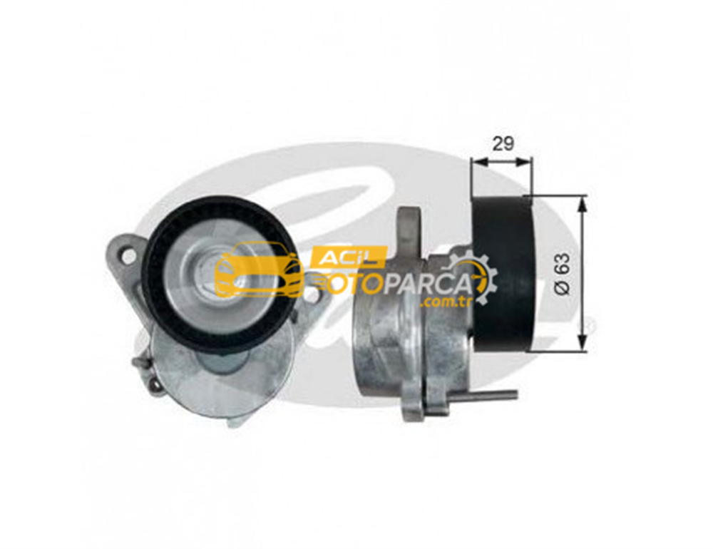Audi GATES T39292 | Audi A3 2014-2017 1.6 TDI CLH Şarz Gergisi