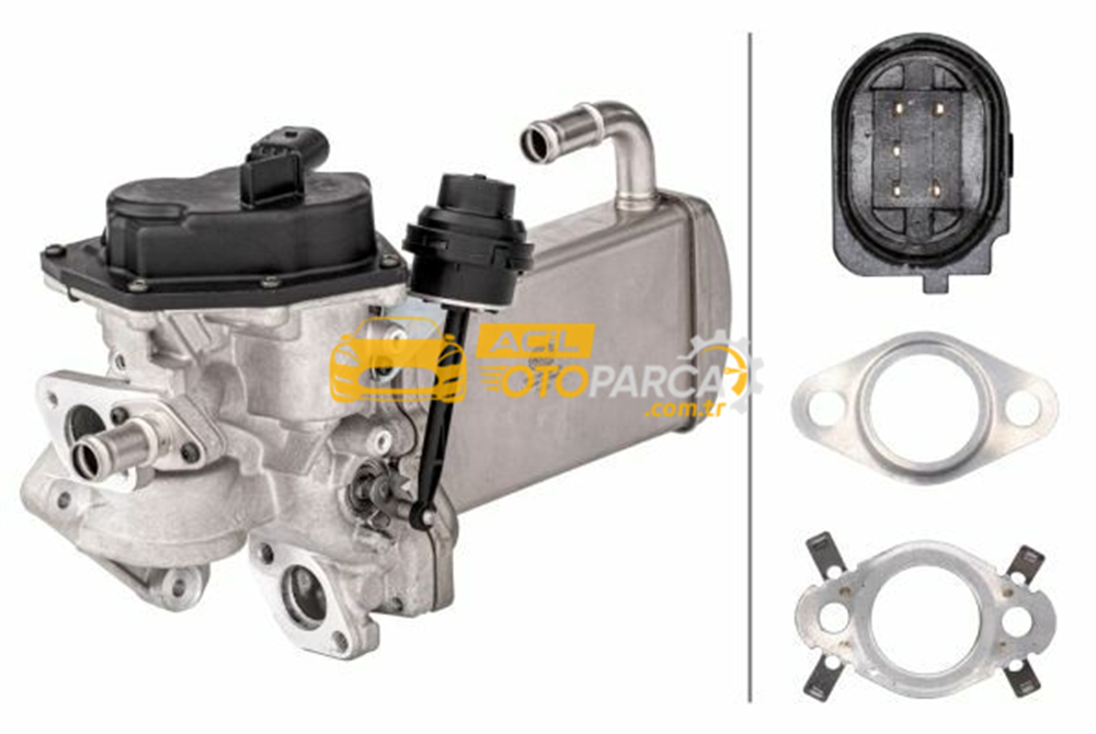 Audi HELLA 6NU358167-031 | EGR Valfi A4 A6 Q5 2.0 TDI Cjca Cjcb Cjcd Cglc Cgld Cmgb Cgle 08 -