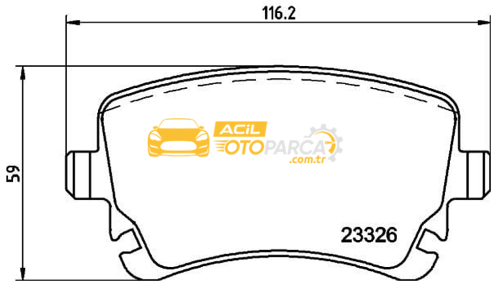 Audi HELLA PAGİD 8DB355010-971 | Fren Balatası Audi, VW A4 (8E2, B6) , A4 (8Ec, B7) , A4 Avant (8E5, B6) , A4 Avant (8Ed, B7) , A4 Conver