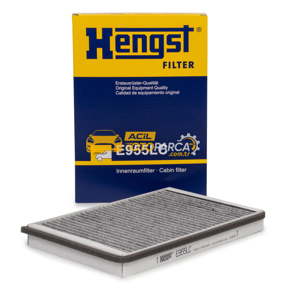 Audi HENGST E955LC | Polen Filtresi VW A4 01-08 A6 97-05 Karbonlu
