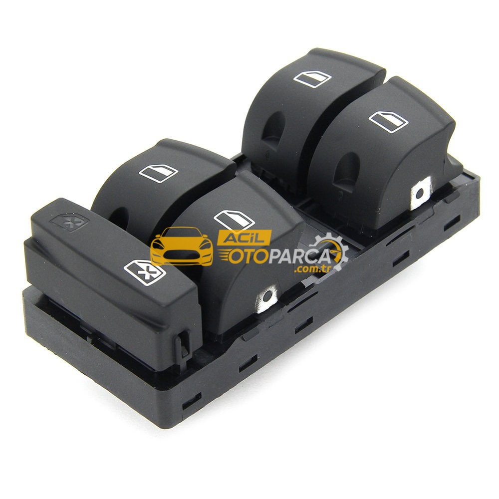 Audi İTHAL 4F0959851 | Audi A3 2009-2013 Arası Cam Kaldırma Düğmesi Sol Ön / Şoför Kapısı