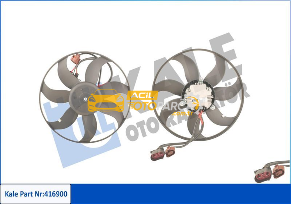 Audi KALE 416900 | Fan Motoru-360 mm 300W (VW Caddy 04-Golf 04-14 Passat 06-15 Audi A3 04-13 Seat Leon 06-13 Skoda Octavia 09-13)