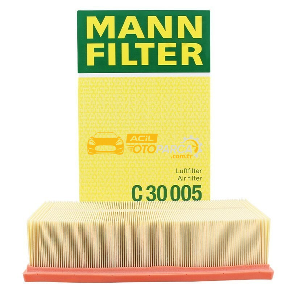 Audi MANN C30005 | Audi A3 2013 Model Sonrası 1.6 Dizel Hava Filtresi