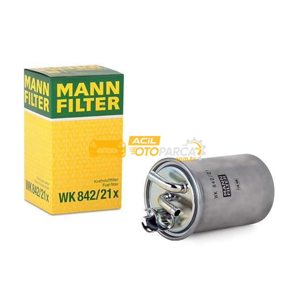 Audi MANN WK842-21X | Audi A4 2004-2008 2.0 TDI Mazot Filtresi