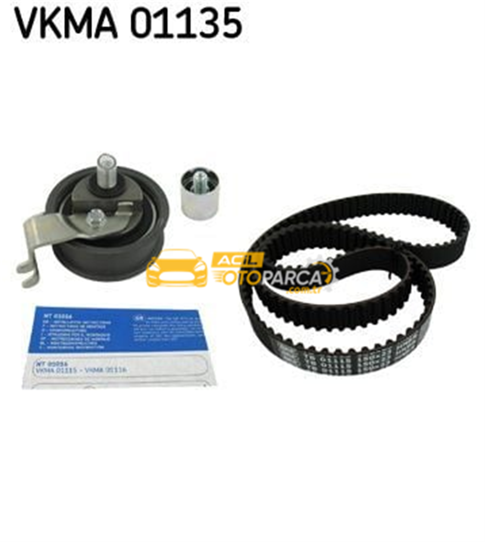 Audi SKF VKMA01135 | Triger Seti (VW: Golf 98-01 Audi A3 97-00 A6 98-01 Seat Leon 00-01 Skoda Octavia 97-00) Agn-Ag