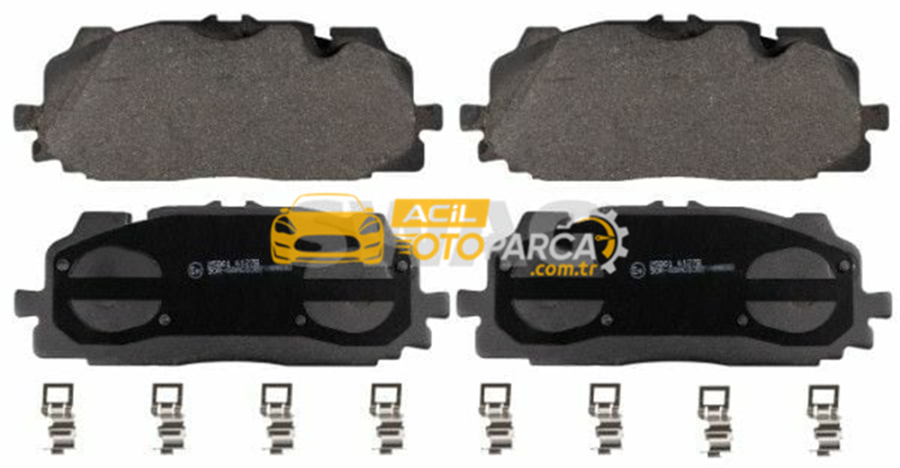 Audi SWAG 33107558 | Ön Fren Balatası VW Touareg 18- Audi A8 18- Q5 17- Q7 16