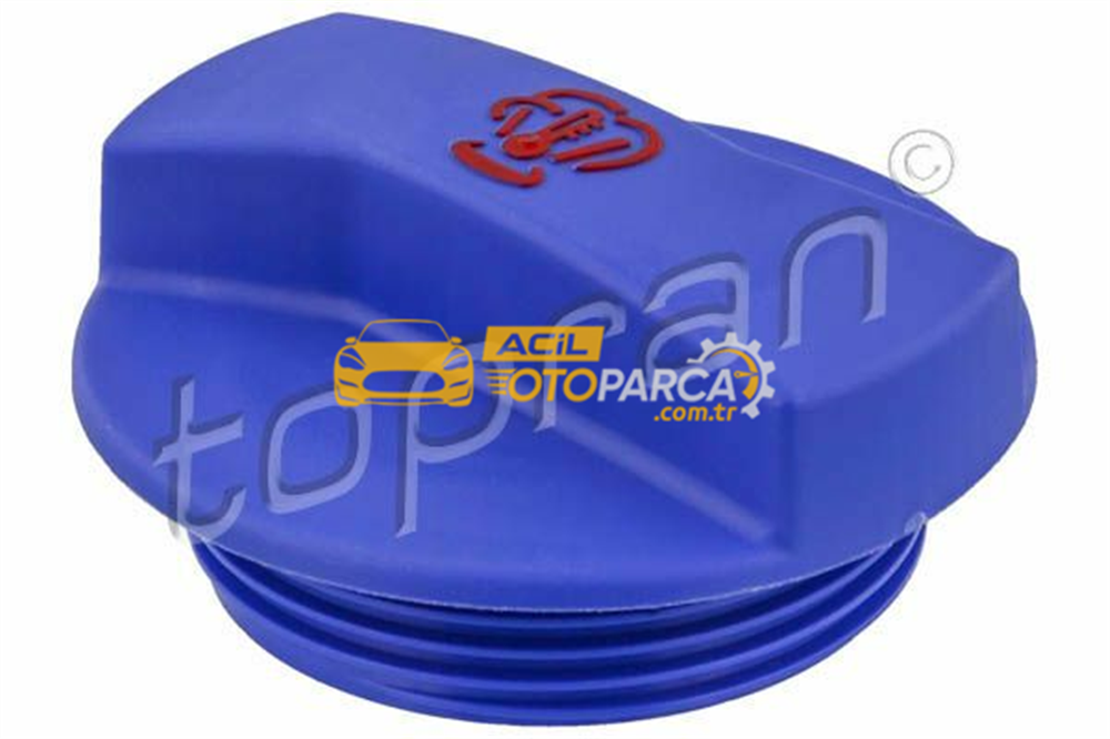Audi TOPRAN 107532 | Radyatör Kapağı Golf.IV-Bora-Passat.IV-Aı.A4-A6 Mavi | 5 Adet
