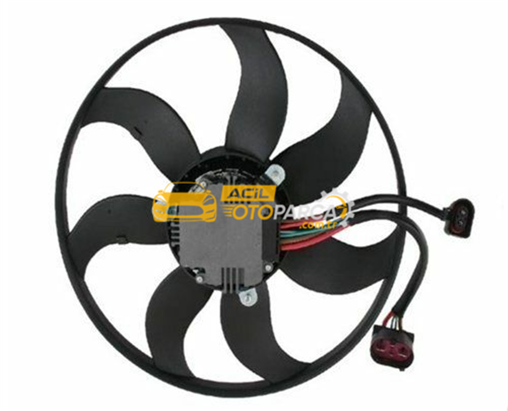 Audi TOPRAN 111283 | Audi A3 2004-2013 Model Arası 1.4 TSI Motor Fan Motoru Sol Taraf Büyük