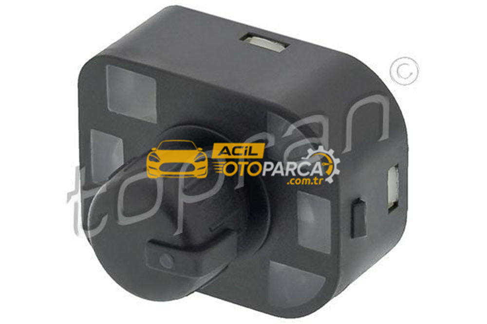 Audi TOPRAN 116026 | Ayna Ayar Düğmesi (Audi A3 04-13 A4 01-08 A6 05-11 Seat Exeo 09-14)