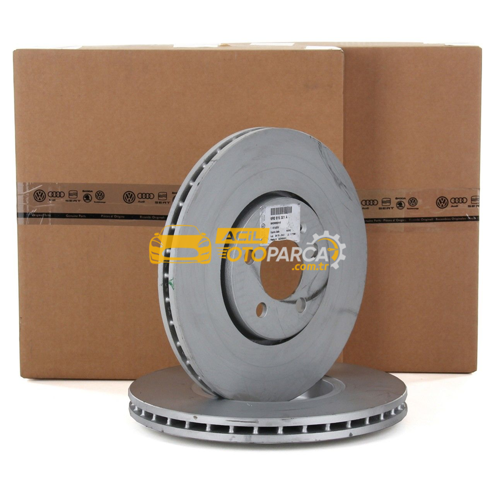 Audi VAG / ORJINAL 6R0615301D | Audi A1 2015 Model Sonrası Ön Fren Disk Takımı Orijinal