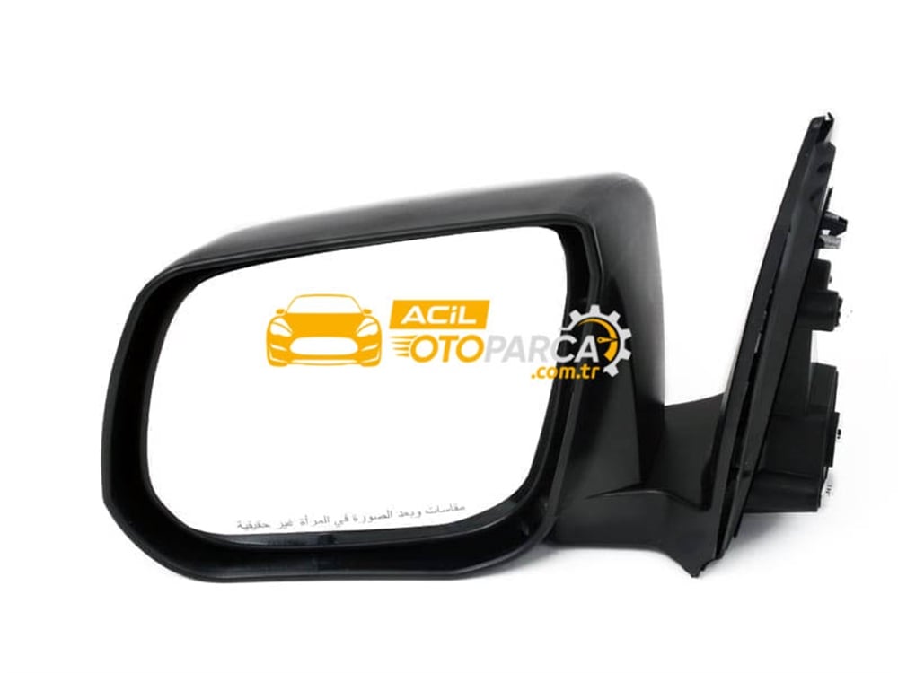 Ayna D-MAX 12-> (SOL) (SİYAH) (MANUEL)