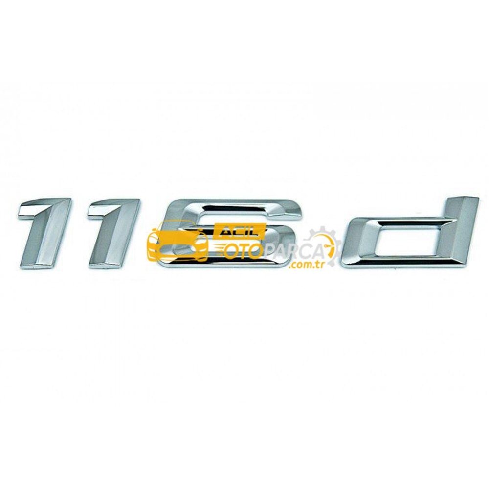 Bmw 1 Serisi F20 Kasa 116d Tip Yazı İthal