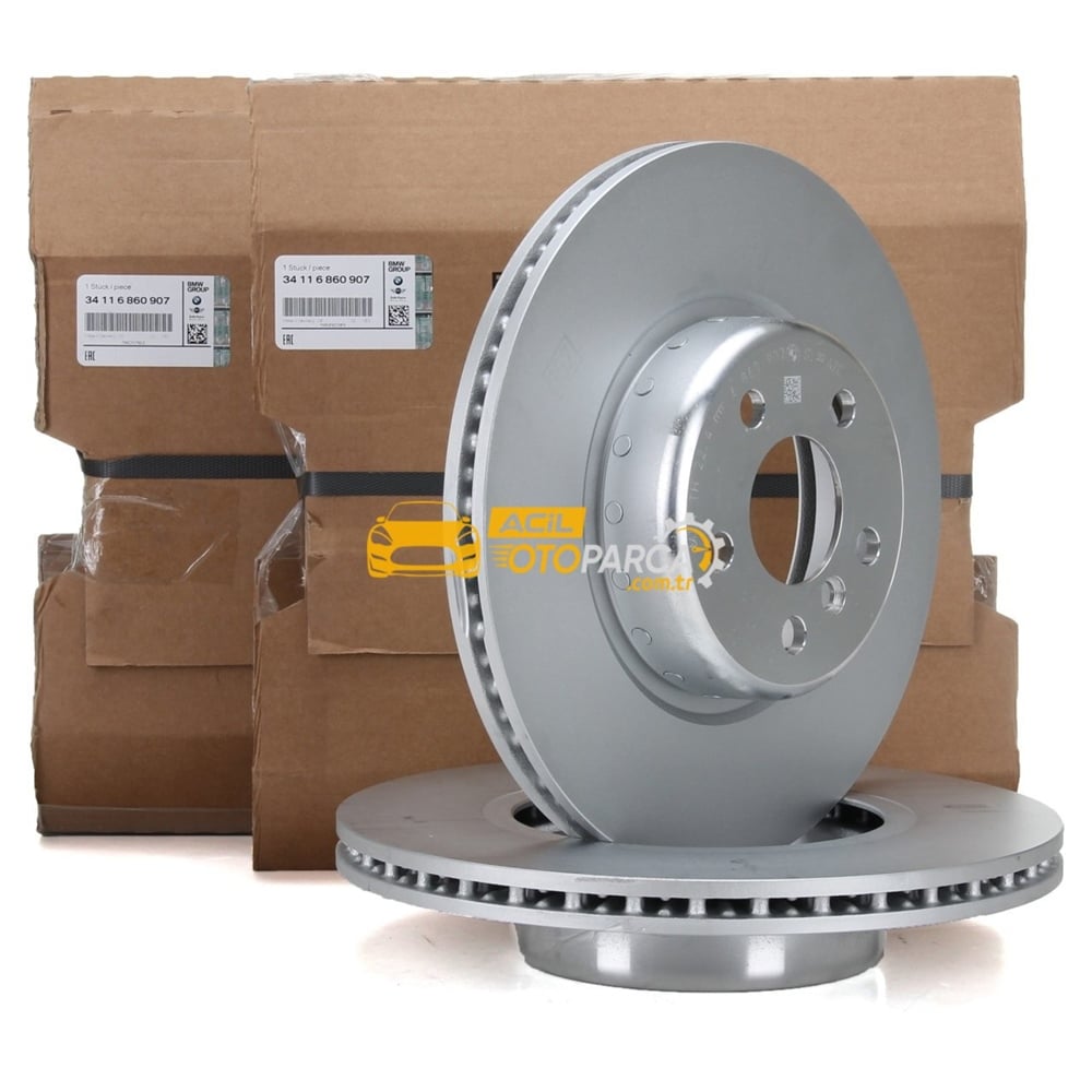 Bmw 5 Serisi G30 520d Ön Fren Disk Takımı Orijinal (34116860907)