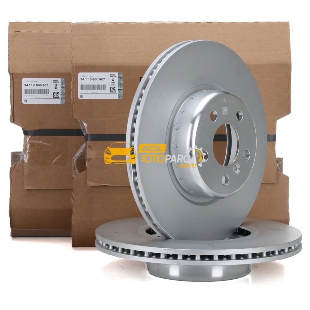 Bmw 5 Serisi G30 520d Ön Fren Disk Takımı Orijinal (34116860907)