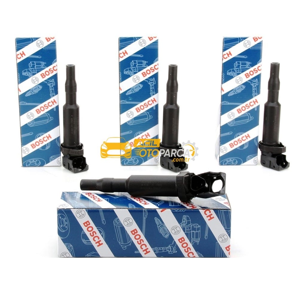 Bmw F10 520i Ateşleme Bobini Takımı Bosch Marka (12138616153, 0221504470)