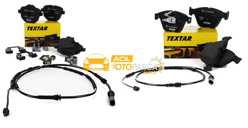 Bmw F10 Kasa 525dx Ön Ve Arka Fren Balata Takımı Textar Marka