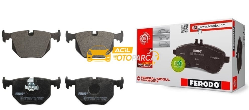 Bmw X3 Seri E83 Kasa 20dx Arka Fren Balata Takımı Ferodo Marka