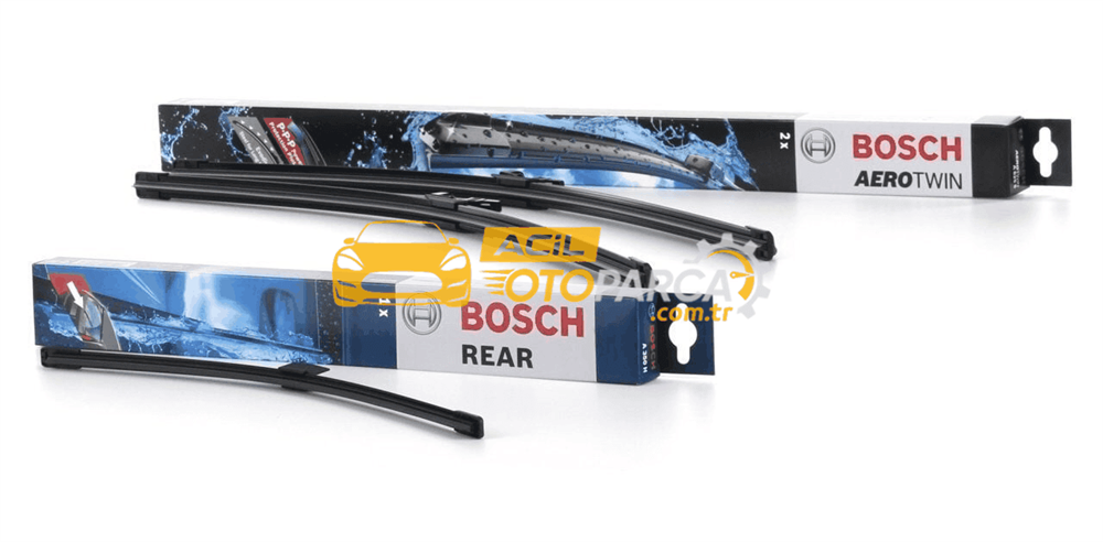 BOSCH Volkswagen Golf 7 Ön ve Arka Silecek Seti Bosch marka