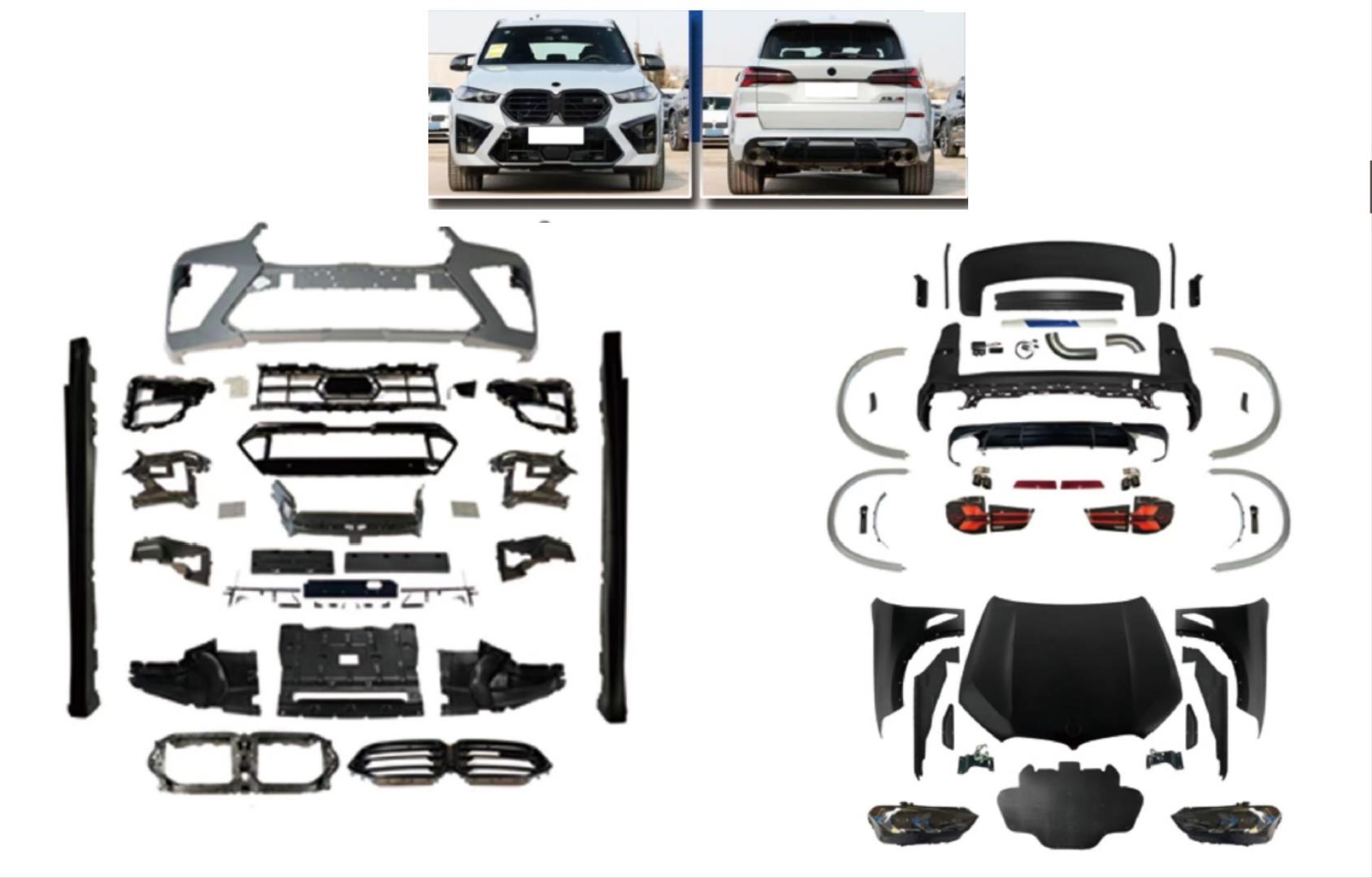 E70 X5 İÇİN G05 X5M FACELIFT BODY KIT
