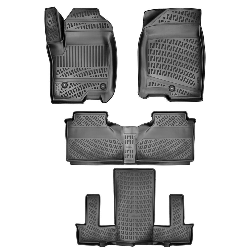 GMC Denali/Yukon Bucket Seating 7 Koltuklu 2021 Sonrası Havuzlu Paspas