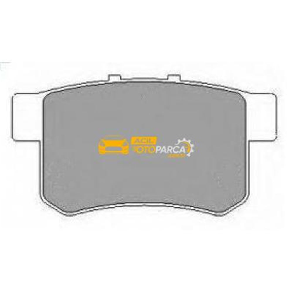 Honda Accord Arka Fren Balatasi Di̇sk Takim 1990-1993