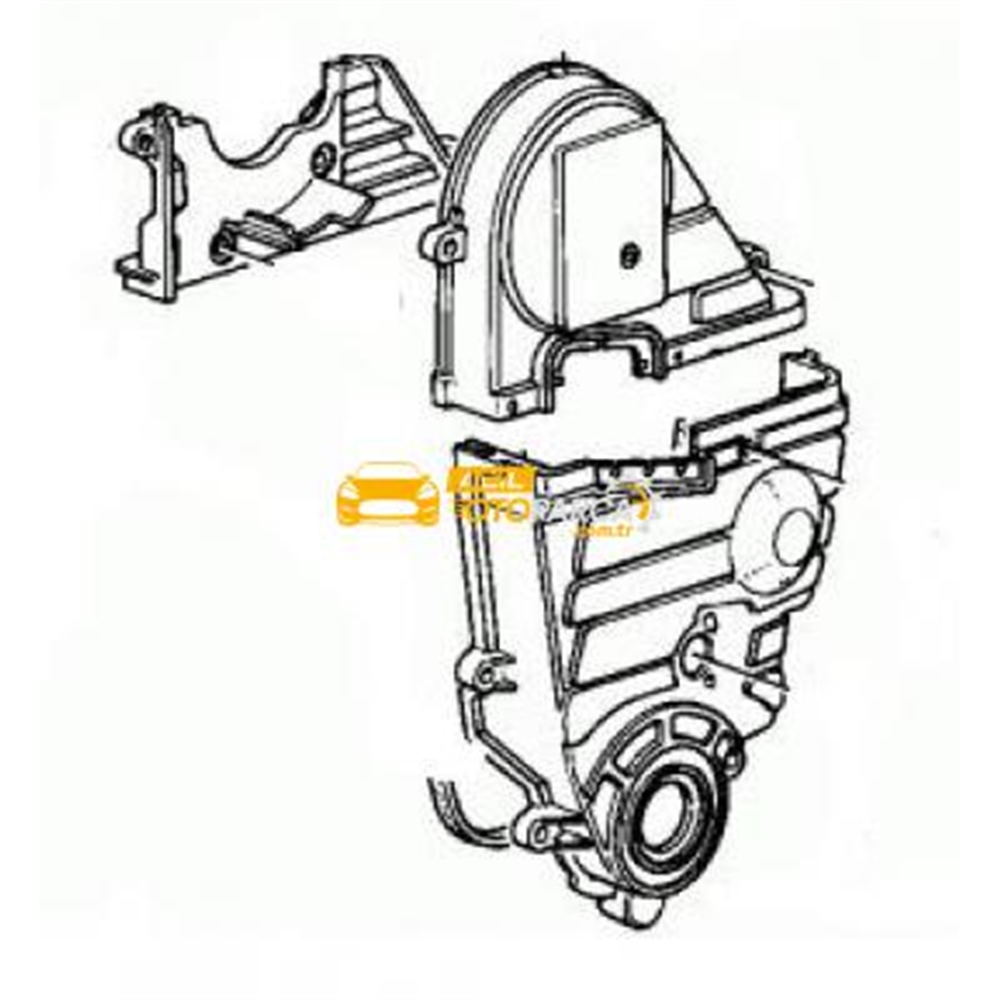 Honda Ci̇vi̇c 1,5Cc Takim Tri̇ger Kapaği 1992-1995
