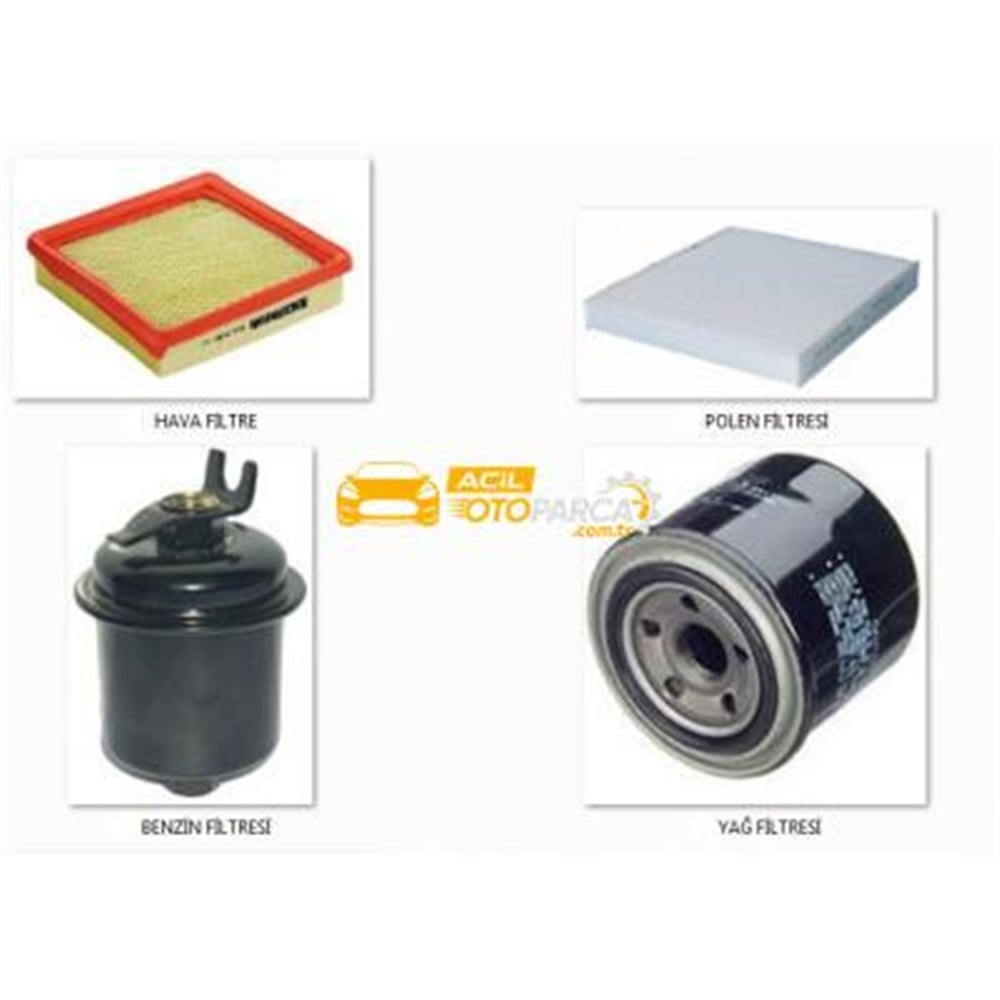 Honda Ci̇vi̇c 1,6Cc Takim Fi̇ltre Seti̇ 1996-2000