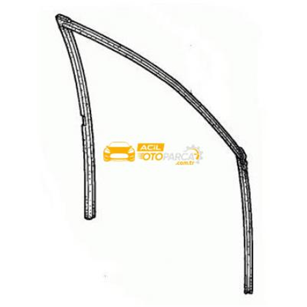 Honda Ci̇vi̇c Hatchback Ön Cam U Fi̇ti̇li̇ Sol 1992-1995