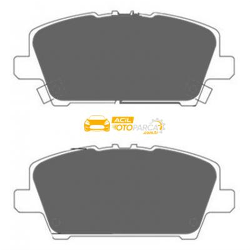 Honda Ci̇vi̇c Hatchback Ön Fren Balata Takim 2007-2012