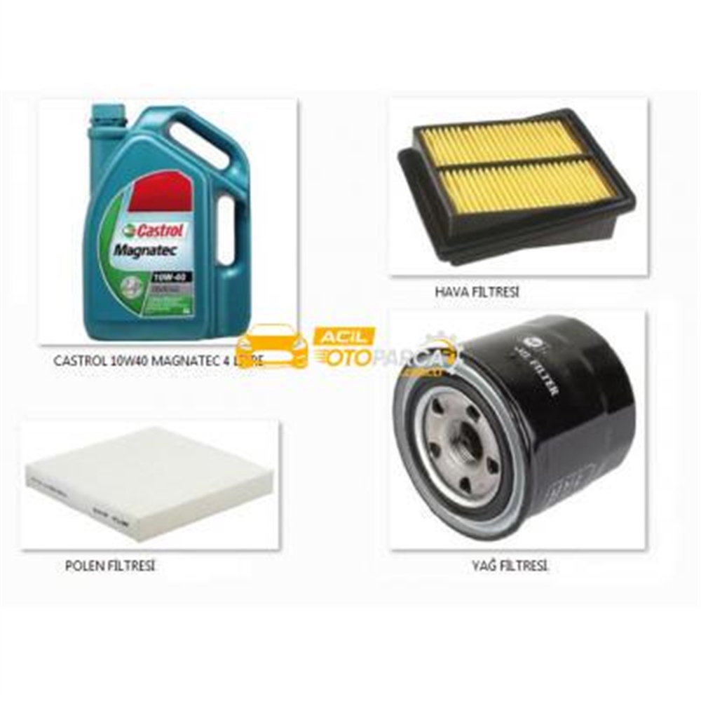 Honda Jazz Takim Fi̇ltre Seti̇ 2005-2008