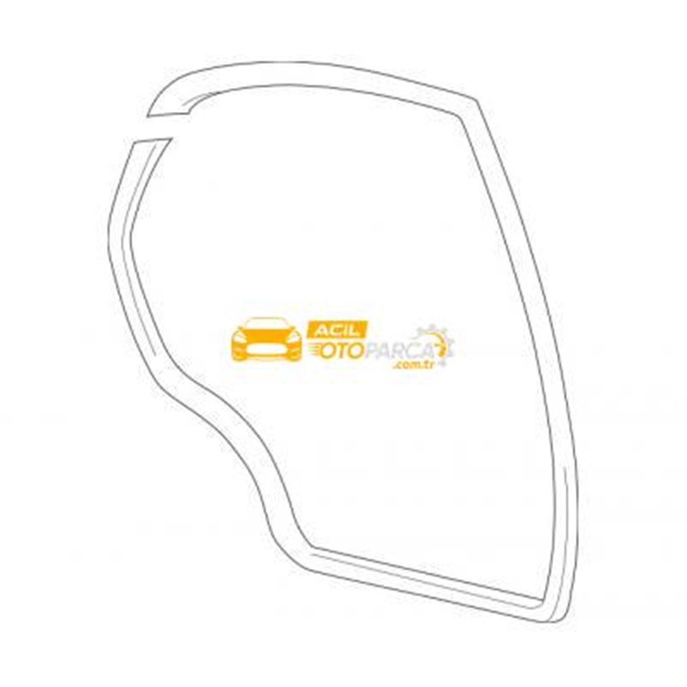 Hyundai Accent Arka Kapi Fi̇ti̇li̇ Sağ 2000-2002
