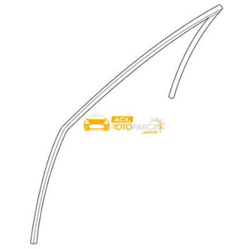Hyundai̇ Accent Era Ön Kapi Cam Lasti̇ği̇ Sağ 2007-2012