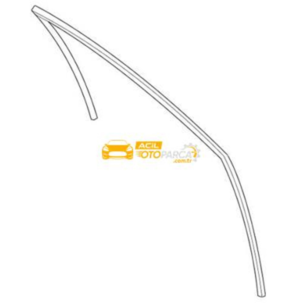 Hyundai̇ Accent Era Ön Kapi Cam Lasti̇ği̇ Sol 2007-2012
