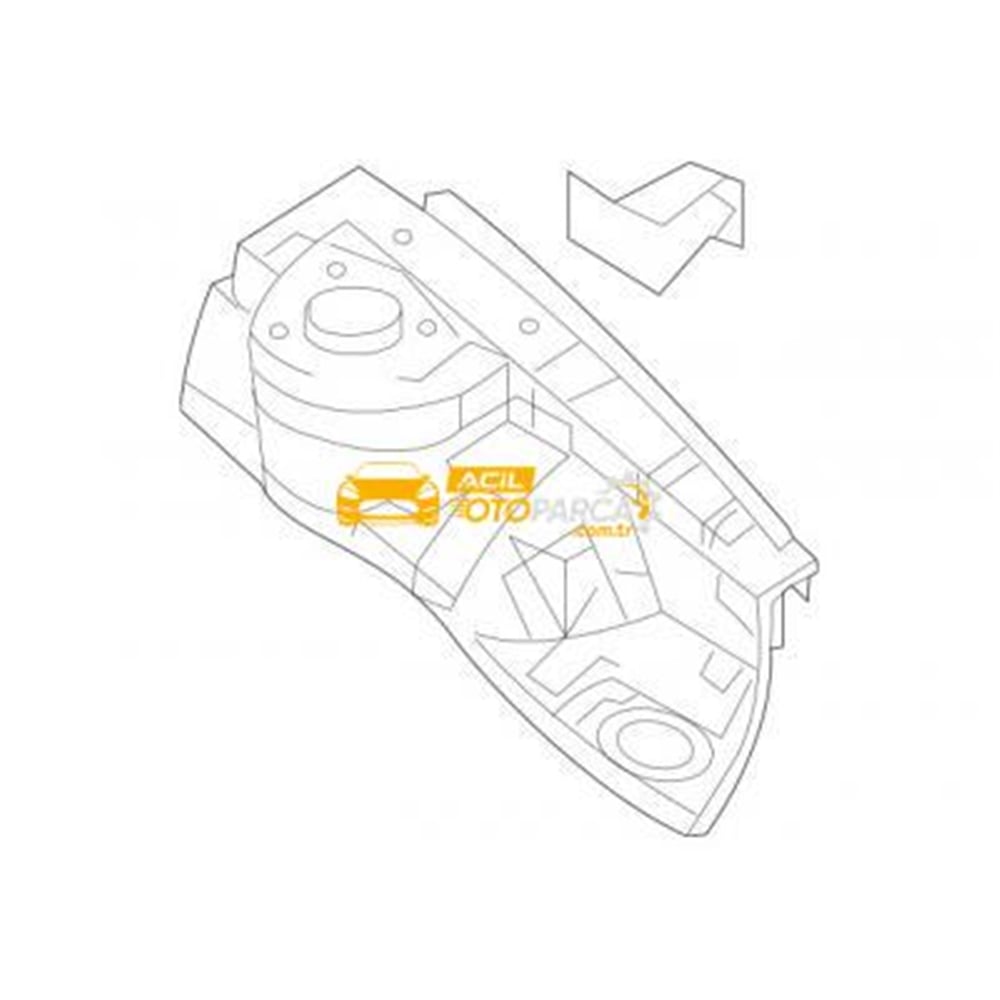 Hyundai Elentra Podye Saci Sol 2001