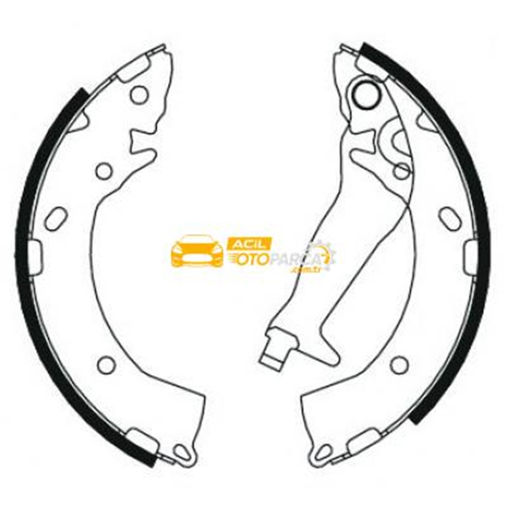 Hyundai̇ Getz Arka Fren Balatasi 2006-2009