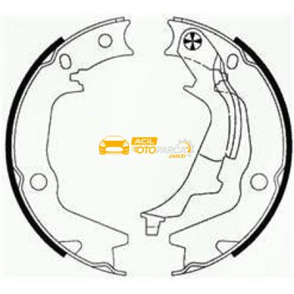 Hyundai İ20 Arka Fren Balatasi Takim 2009-2010